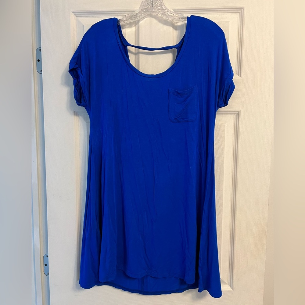 Short sleeve t-shirt dress, size S